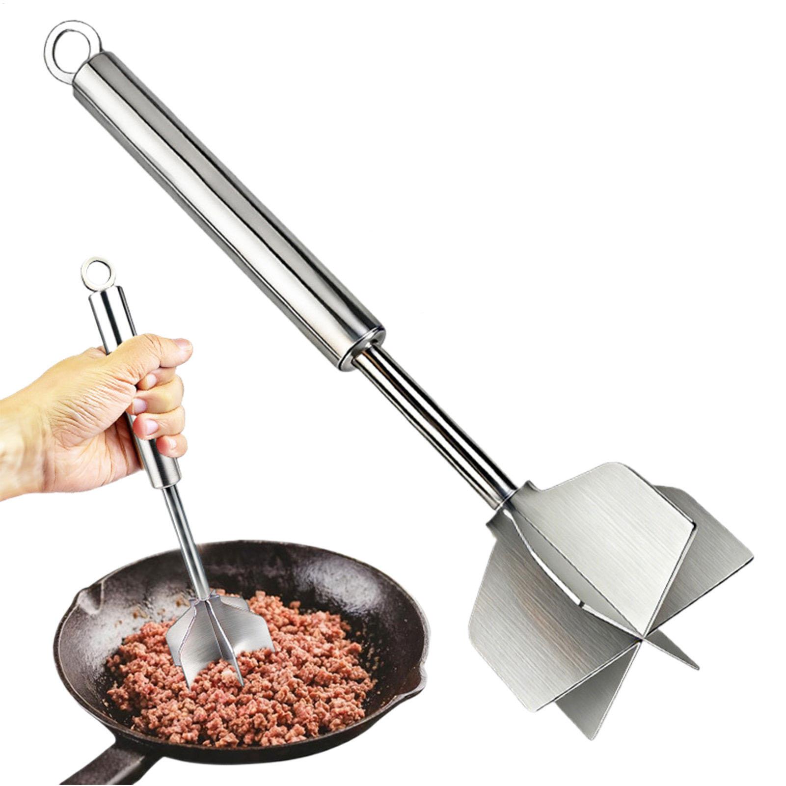 Meal Prep Ground Beef - Moedor de Carne em Aço Inoxidável
