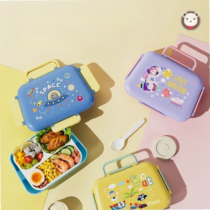 Meal Prep Lunch - Marmita sem BPA, própria para micro-ondas,