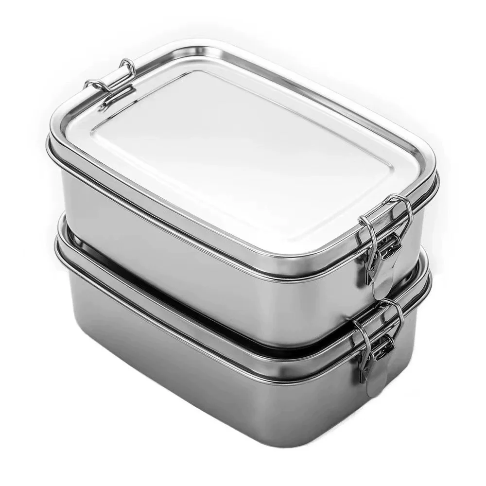 Meal Prep Lunch Boxes - Lancheira de aço inoxidável para crianças
