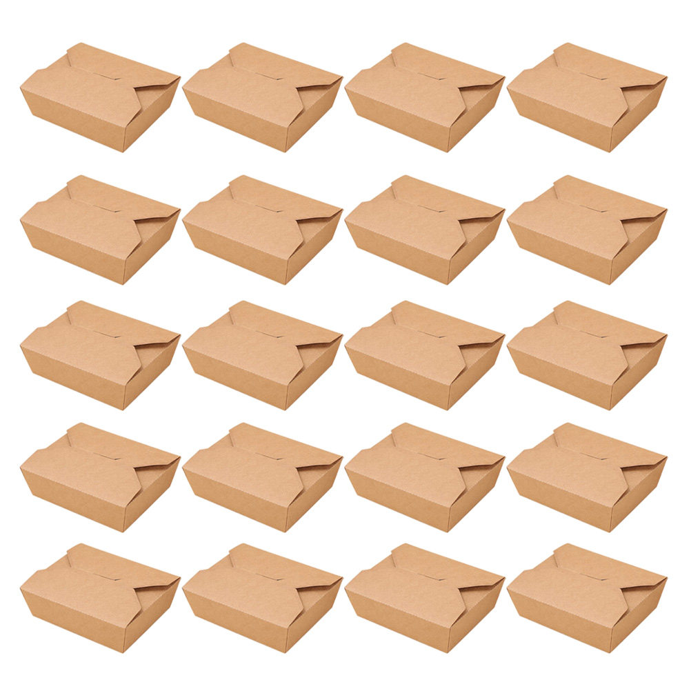Meal Prep Day - 20 Peças de Caixas de Papel