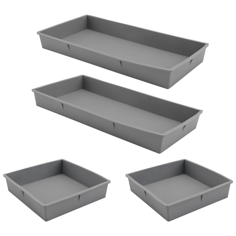 Meal Prep Easy - Divisórias de Silicone Antiaderentes AT44 para