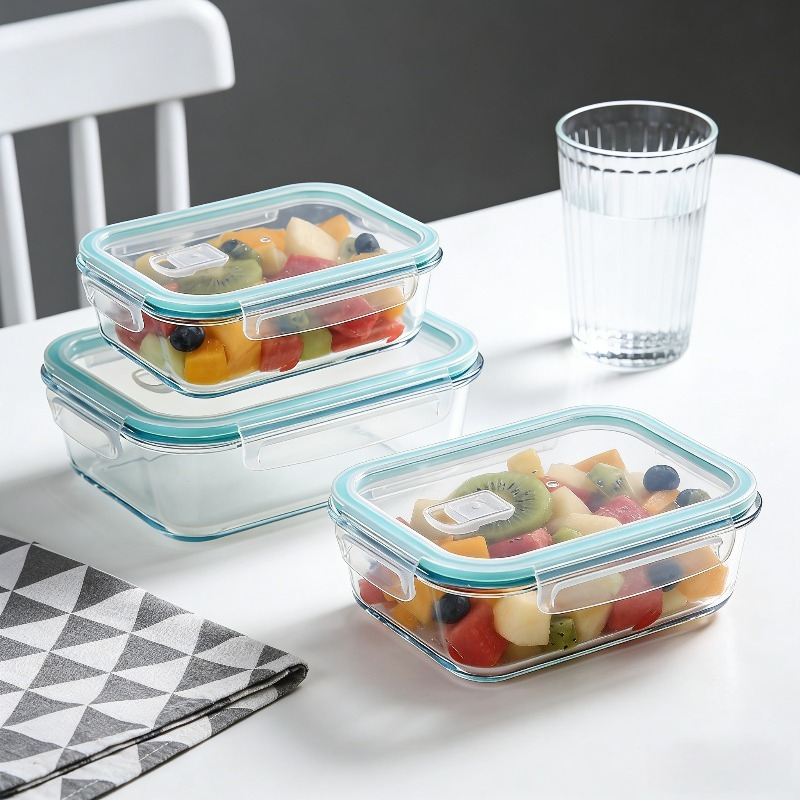 Meal Prep Glass Containers Oven Safe - Tigela de Vidro Borossilicato de Alta