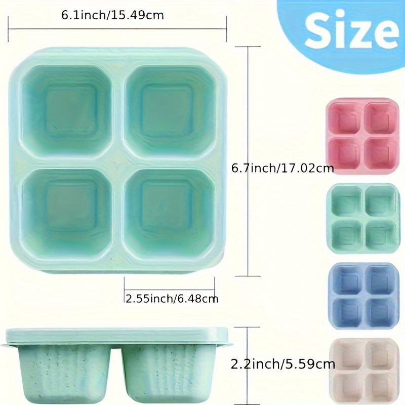 Conjunto de 2 lancheiras de pl - Meal Prep Lunch avaliação e preço