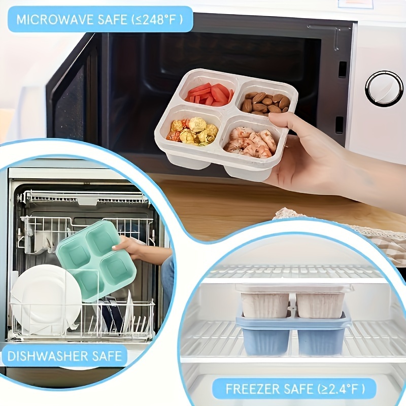 Conjunto de 2 lancheiras de pl - Meal Prep Lunch avaliação e preço