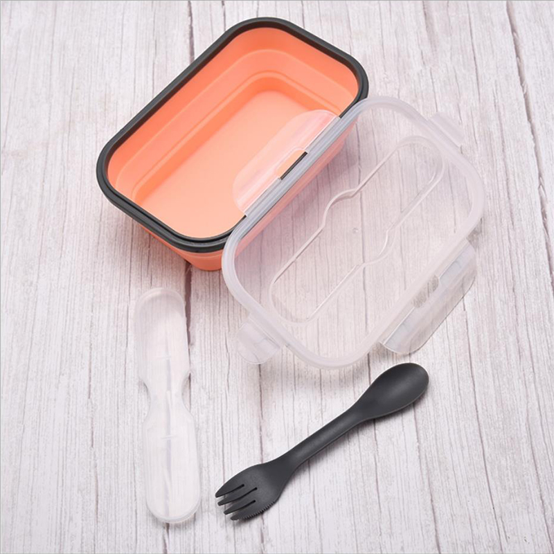 Caixa de comida dobrável portá - Meal Prep Lunch Boxes avaliação e preço