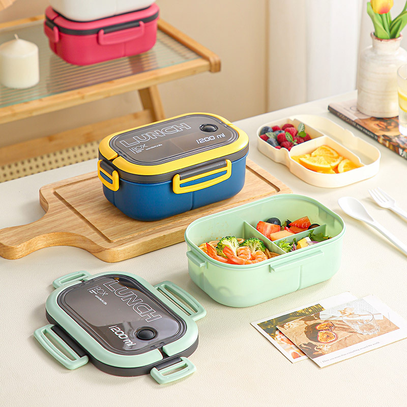 Caixa de Almoço Bento de 2 Cam - Meal Prep Lunch avaliação e preço