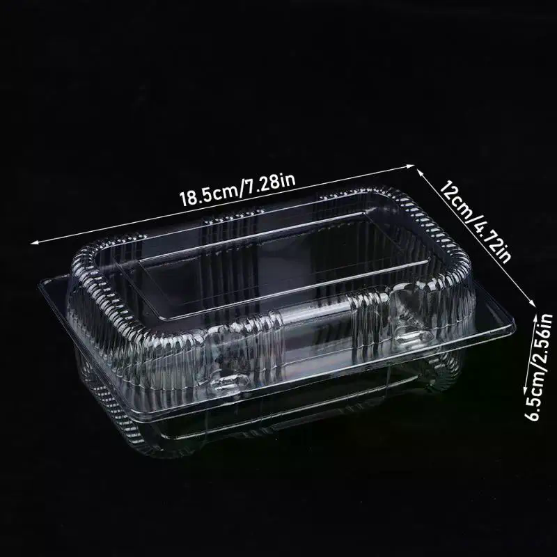 Caixas plásticas transparentes - Salad Container Jar avaliação e preço