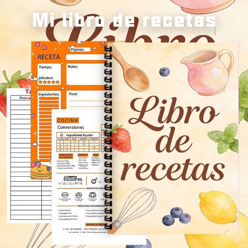 Livro de Receitas em Espanhol  - Meal Prep Recipes Healthy avaliação e preço