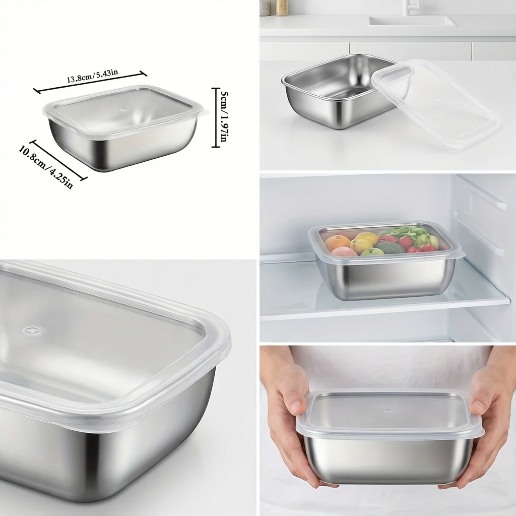 5 Peças de Recipientes de Arma - Meal Prep Lunch Boxes avaliação e preço