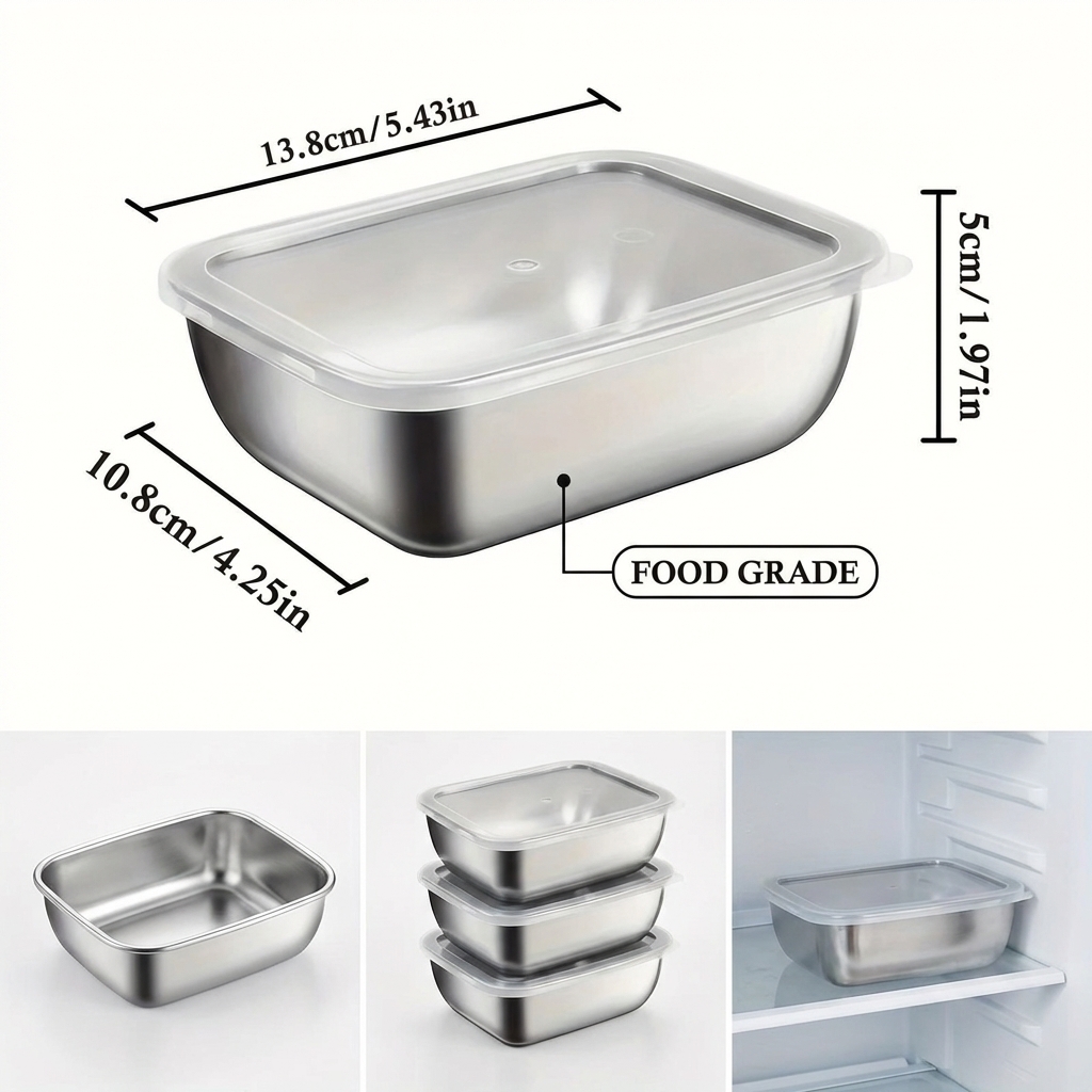 5 Peças de Recipientes de Arma - Meal Prep Lunch Boxes avaliação e preço