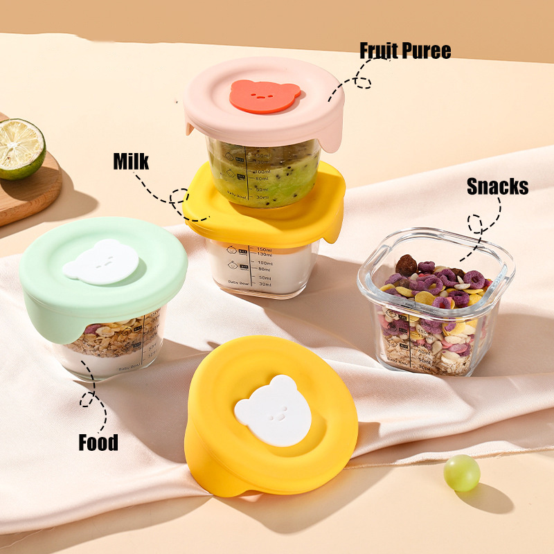 Frascos de vidro para armazena - Meal Prep Glass Containers Oven Safe avaliação e preço
