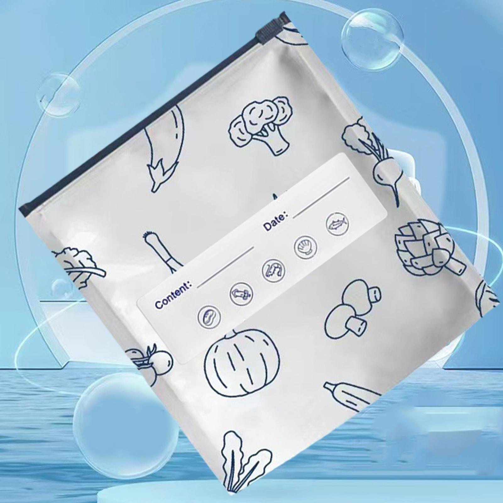 Sacos de armazenamento de alum - Meal Prep Ziplock avaliação e preço
