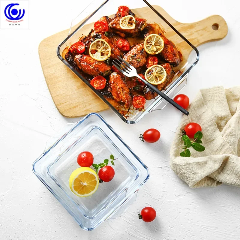 Assadeira de vidro temperado,  - Meal Prep Glass Containers Oven Safe avaliação e preço