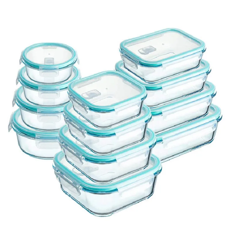 Tigela de Vidro Borossilicato  - Meal Prep Glass Containers Oven Safe avaliação e preço