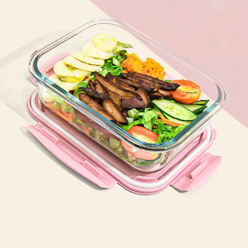 Novo estilo lancheira de vidro - Meal Prep Glass Containers Oven Safe avaliação e preço