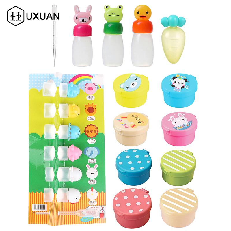1-7 pces mini tempero molho ga - Salad Container Jar avaliação e preço